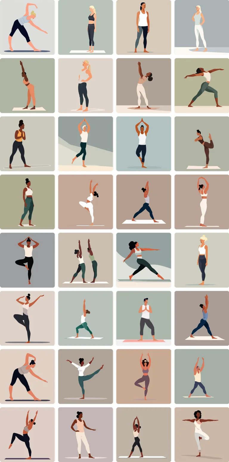 Yoga background preview