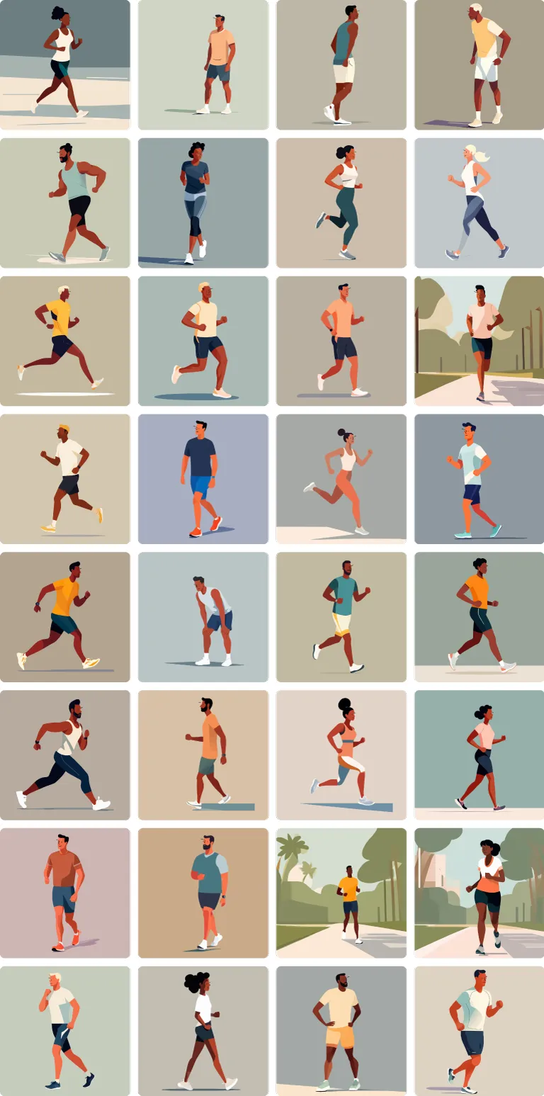 Jogger background preview