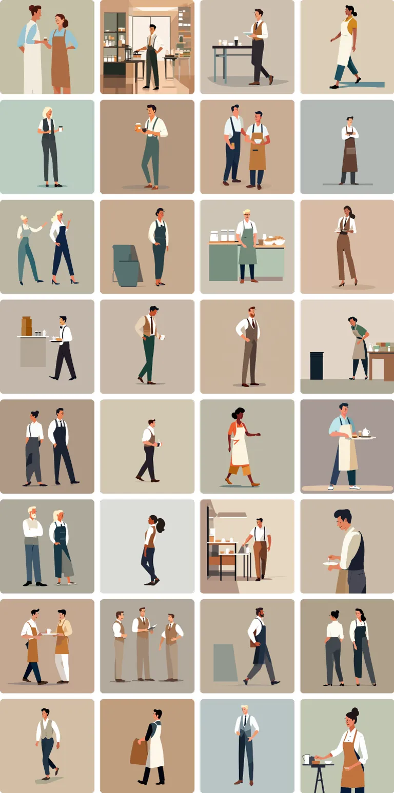 Barista background preview