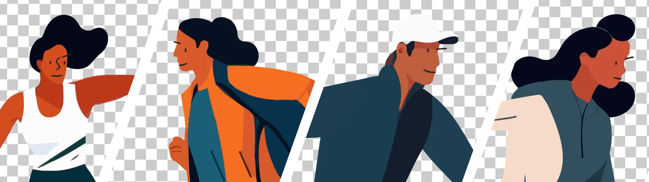 People Pict Pack – Run (32 PNG)