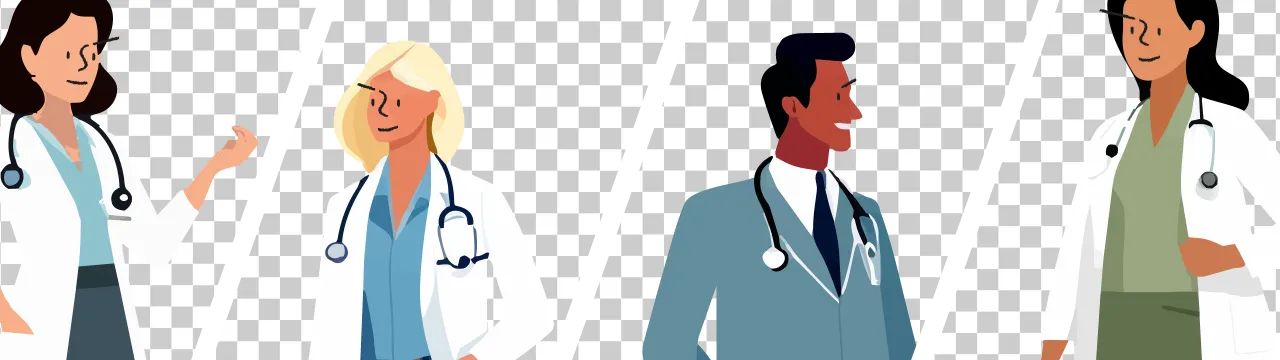 People Pict Pack – Doctors (32 PNG)