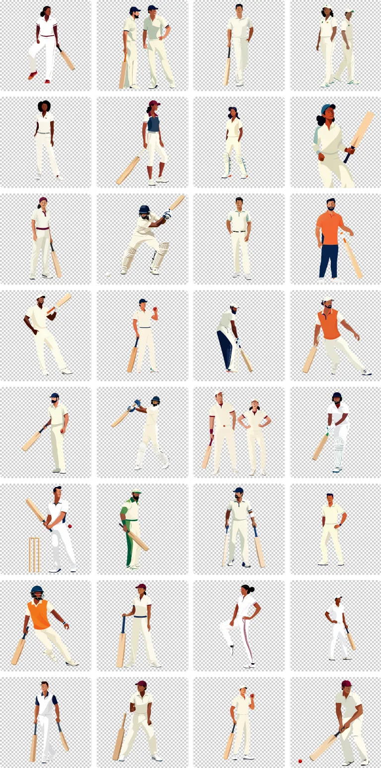 Cricket transparent preview