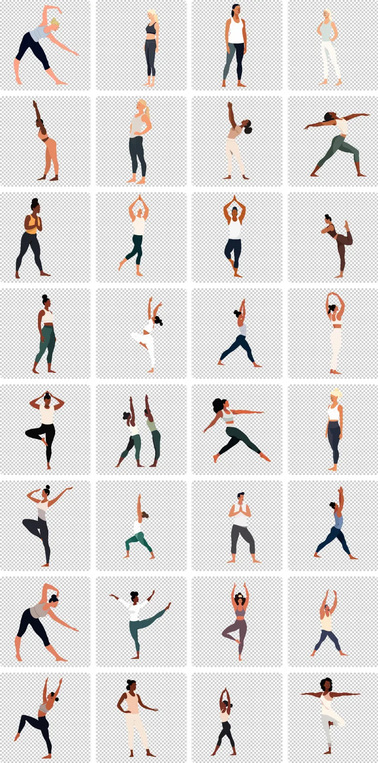 Yoga transparent preview