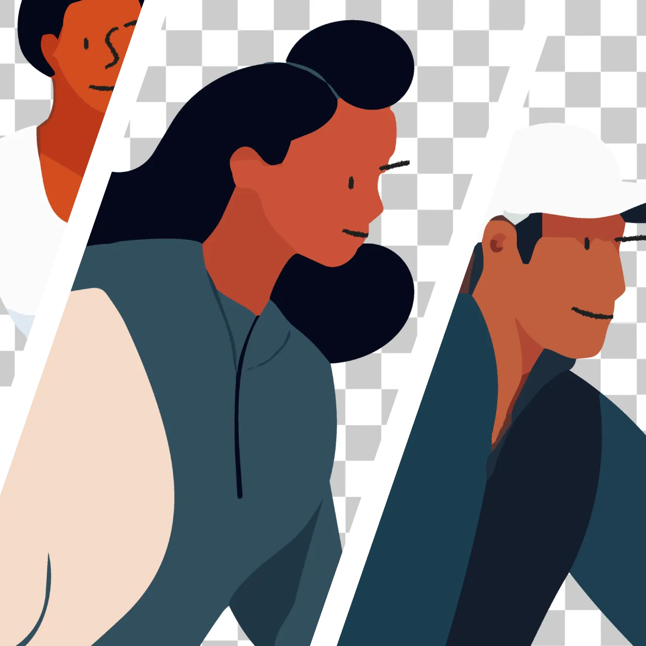 People Pict Pack – Run (32 PNG)